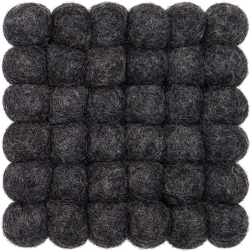 Hugo pattern square felt ball
