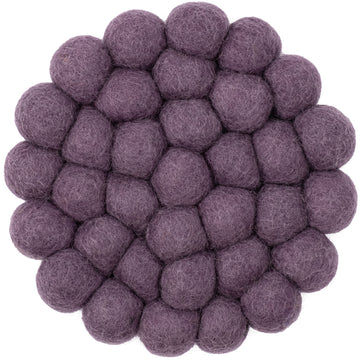 Frida pattern round felt ball